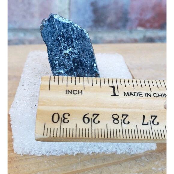 Hematite Crystal Mineral, Mt. Wright, Quebec Canada, Estate Specimen 42g - Picture 7 of 8